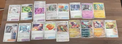 Lot of 47 Prize Pack Play Pokemon Stamp Holo Terapagos ex, Munkidori, Crispin ++ - Image 2