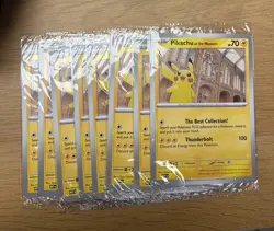 Pokemon TCG Pikachu At The Museum Promo New And Sealed - Image 1
