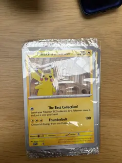 Pokemon TCG Pikachu At The Museum Promo New And Sealed - Image 2