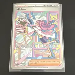 Pokemon Miriam Trainer Special Illustration Rare Full Art Holo SV01 251/198 - Image 1