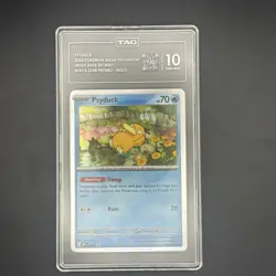 2025 POKEMON - #007 PSYDUCK - MEGA EVOLUTION THREE PACK BLISTER Promo -TAG 10 - Image 1