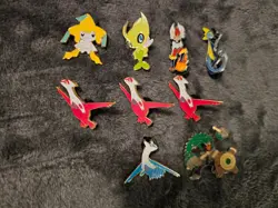 Pokemon Collector Enamel Pins Lot of 9 Pieces (Latias Latios Celebi Jirachi) - Image 1