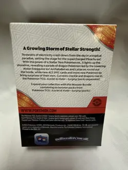 Pokemon Scarlet & Violet Surging Sparks Booster Bundle 6packs New Sealed - Image 2