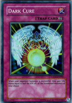 YuGiOh Dark Cure Super Rare GX05-EN002 - Image 1