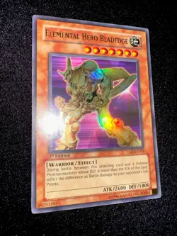 🔥YUGIOH • ELEMENTAL HERO BLADEDGE • ULTRA RARE • 1st EDITION • YSD-EN019 • VLP - Image 5