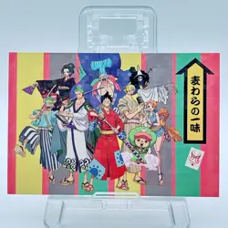 ONE PIECE Nagatanien Collectible Card "Straw Hat Crew" JUMP Anime from Japan - Image 1