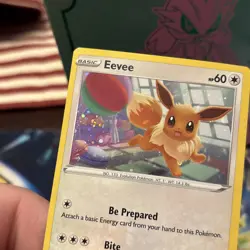Eevee SWSH212 SWSH: Sword & Shield Promo Cards Holo LP- NM - Image 3