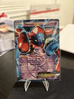Deoxys EX - BW82 - Pokemon Black & White Promo Ultra Rare Card NM - Image 2