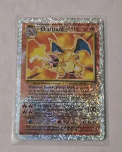 Pokemon Charizard 3/110 Legendary Collection Rare Reverse Holo Card ( Played ) - Image 1