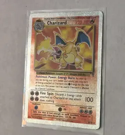 Pokemon Charizard 3/110 Legendary Collection Rare Reverse Holo Card ( Played ) - Image 2