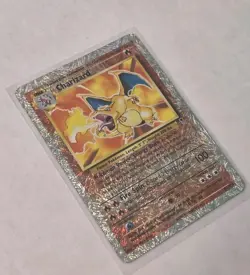 Pokemon Charizard 3/110 Legendary Collection Rare Reverse Holo Card ( Played ) - Image 3