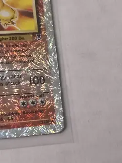 Pokemon Charizard 3/110 Legendary Collection Rare Reverse Holo Card ( Played ) - Image 4