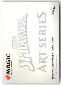 Superior Spider-Man Art Card S Art Series: Marvel's Spider-Man 32 NM - Image 2