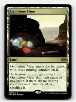 Gemstone Mine 247 Foil R Dominaria Remastered - Image 1