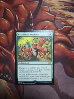 Beastmaster Ascension - MTG - Commander 2014 Rare - LP - Image 1