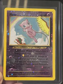 Pokemon Mew 01/18 Southern Islands Reverse Holo Promo 30HP Fukuyama Eng - Image 1