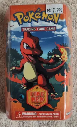 2004 Pokemon Ex Fire Red Theme Deck Sealed New NOS FireRed Nintendo Starter - Image 1
