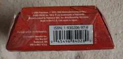 2004 Pokemon Ex Fire Red Theme Deck Sealed New NOS FireRed Nintendo Starter - Image 4