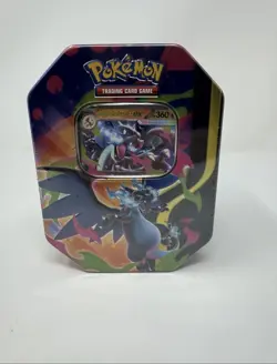 Mega Charizard Ex Tin - Mega Charizard X EX - Pokemon TCG Sealed - Image 1
