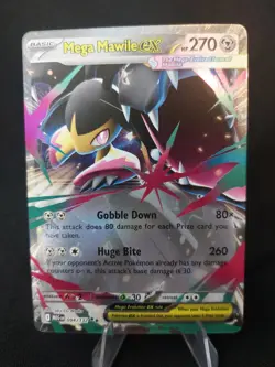 Mega Mawile ex 094/132 - Mega Evolution Double Rare Pokemon TCG - NM - Image 1