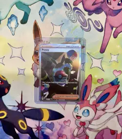 2024 Pokemon Paldean Fates Special Illustration Rare Penny 239/091 NM - Image 1