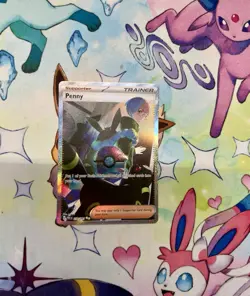 2024 Pokemon Paldean Fates Special Illustration Rare Penny 239/091 NM - Image 2
