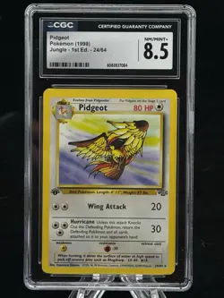 Pidgeot #24 Non-Holo 1st Edition Jungle 1999 Pokemon CGC 8.5 🦅 - Image 1