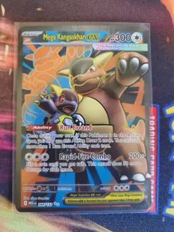 Pokemon Secret Rare Mega Kangaskhan EX Full Art Mega Evolution 164/132 - Image 1