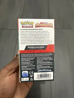 Pokemon TCG Scarlet & Violet Paldea Evolved Half Booster Box 18 Packs (Unsealed) - Image 2