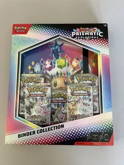Pokemon TCG Scarlet & Violet Prismatic Evolutions Binder Collection, BRAND NEW - Image 1