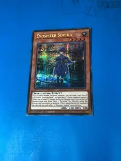 YUGIOH Secret Rare Exosister Sophia MP23-EN255 1st Edition - Image 1