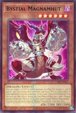 Bystial Magnamhut - CH01-EN011 - NM - Ultra Rare - 1st edition - Yugioh - Image 1