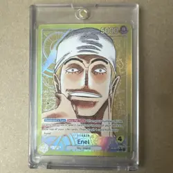 English One Piece TCG Awakening of the New Era Enel Alt Art Leader Op05-098 - Image 1
