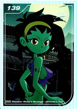 Shantae Risky's Revenge Limited Run Games Silver Trading Card #139 No Creases - Image 1