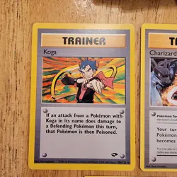 Pokemon TCG Trainer Card Lot 81 Cards Mixed Sets Vintage Koga Spirit Link LP - Image 2