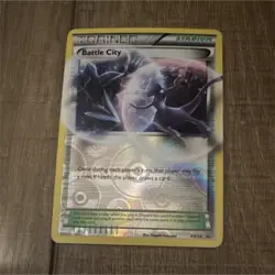 Pokemon TCG Battle City BW39 Black & White Holo Promo Trainer Card - Image 1
