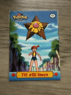 Staryu TV5 #120 - Non-Holo - Topps TV Animation Puzzle POKEMON CARD - NM/LP - Image 1