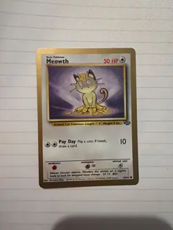 Meowth - (Gold Bordered Promo) 56/64 Miscellaneous Cards - Image 1
