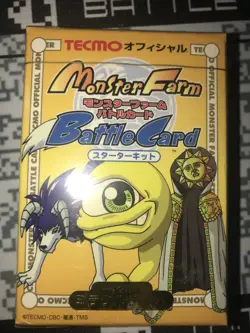 Tecmo Monster Farm Battle Card Game Starter Deck - Yellow Deck - Image 1