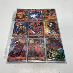Vintage Mixed 1993-1997 Marvel Trading Card Bundle (Set Of 72) - Image 1