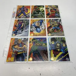 Vintage Mixed 1993-1997 Marvel Trading Card Bundle (Set Of 72) - Image 5