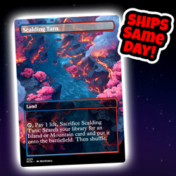 Scalding Tarn - Custom Art Magic: The Gathering Playtest Card - Commander EDH - Image 1