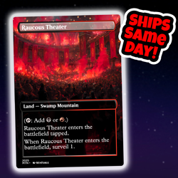 Raucous Theater - Custom Art Magic: The Gathering Playtest Card - Commander EDH - Image 1