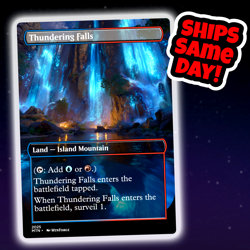 Thundering Falls - Custom Art Magic: The Gathering Playtest Card - Commander EDH - Image 1