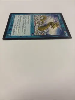 Taniwha MP Mirage Rare Reserved List MTG 1996 #95 Blue Phasing Legendary Serpent - Image 3