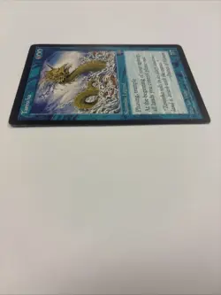 Taniwha MP Mirage Rare Reserved List MTG 1996 #95 Blue Phasing Legendary Serpent - Image 5