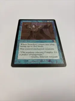 Treachery MP MTG Urza's Destiny 50 / 143 Reserved List Untap 5 Lands! - Image 2