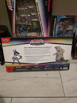Pokemon Prismatic Evolutions Lucario EX Tyranitar EX Sam's Club Collection Box - Image 2