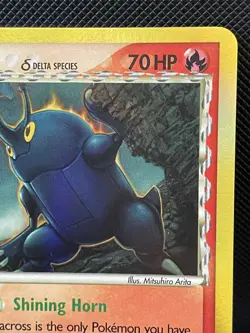 Heracross 3/101 - Pokemon EX Dragon Frontiers - Holo Rare - NM - Image 3