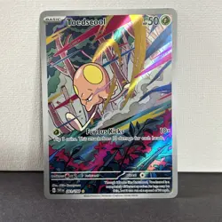 Pokemon TCG Toedscool Scarlet & Violet Base Set Holo Illustration Card 201/198 - Image 1